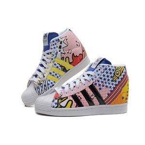 Rita Ora x Adidas Superstar Up Wedge Sneaker Women’s size 9